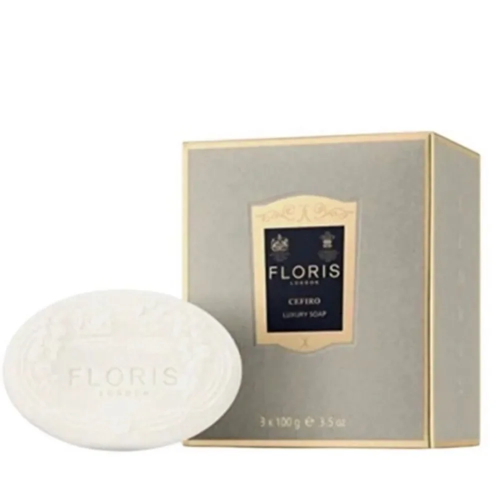 NIB Floris London Cefiro Luxury Soap x3